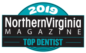 Northern Virginia Magazine Top Dentist 2019 badge
